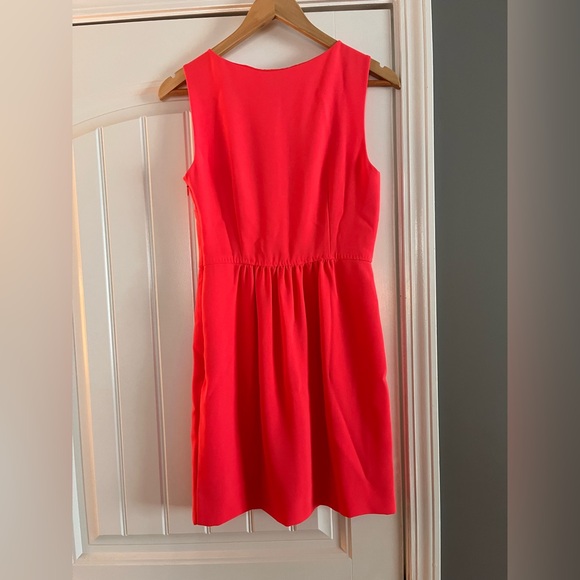 J. Crew Vibrant Red Mini Dress - Picture 2 of 4